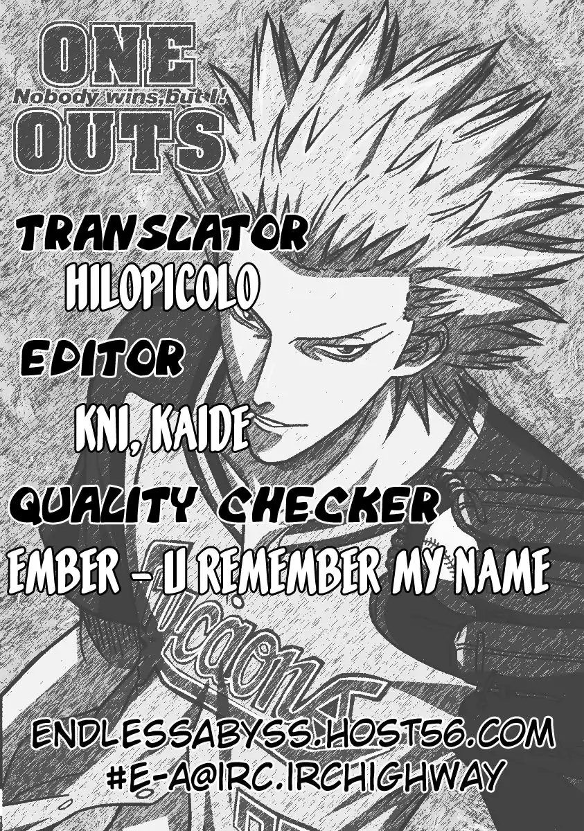 One Outs Chapter 109 24